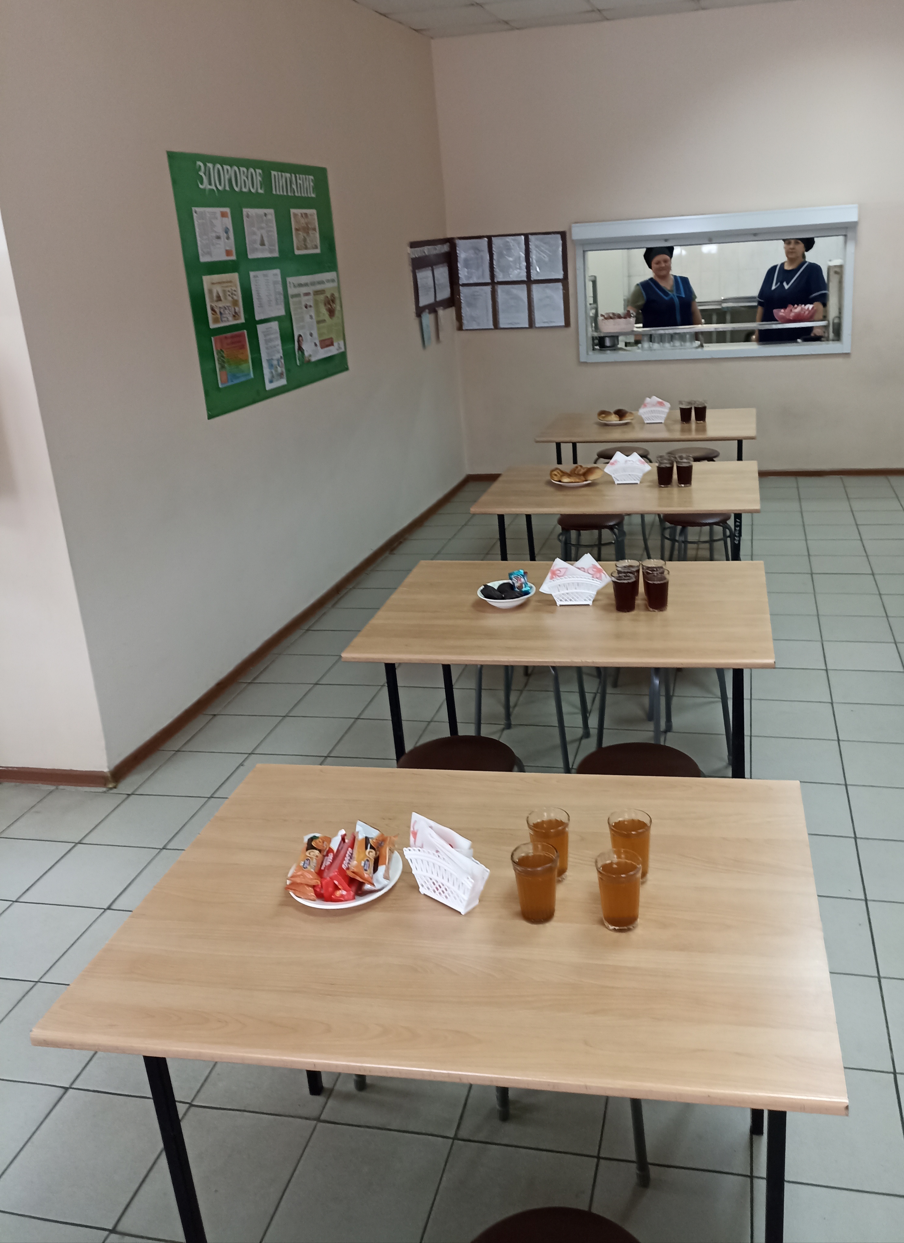 Школьная столовая